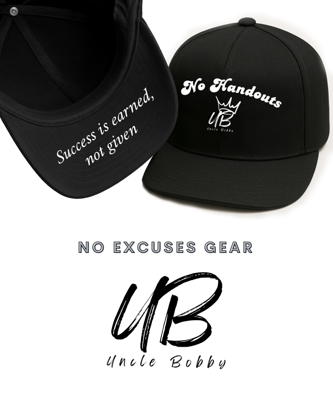No Handouts Cap - Black