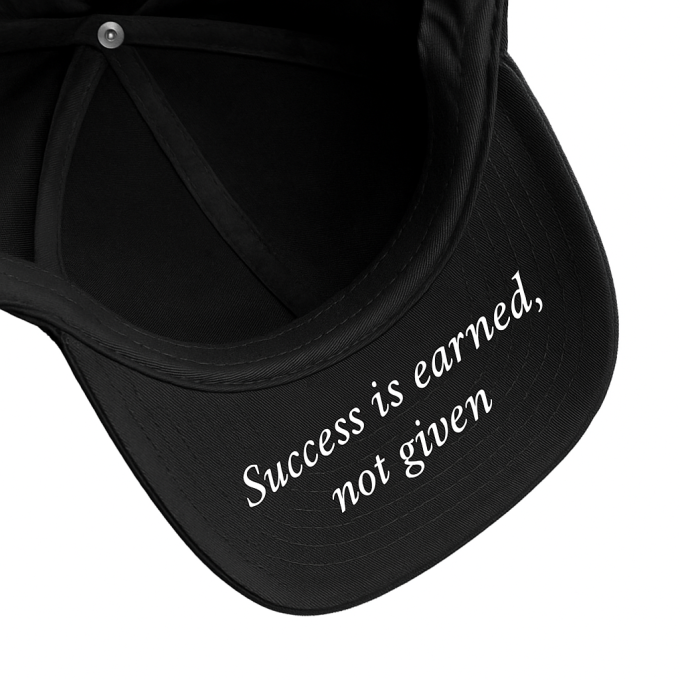 No Handouts Cap - Black - Image 2